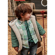 Mayoral Kışlık Erkek Bebek Ekose Gömlek Yeşil