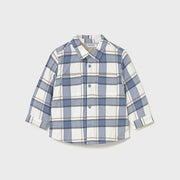Mayoral Kışlık Erkek Bebek Ekose Gömlek Mavi