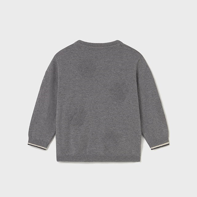 Mayoral Kışlık Erkek Bebek Örme Kazak Gri