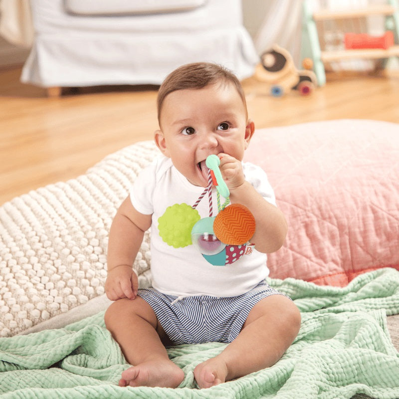 B.Toys B Toys Çıngıraklı Toplar 3 Ay+ Sarı - Eğitici Oyuncak - Görsel 3