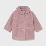 Mayoral Kışlık Kız Bebek Kürk Palto Pembe