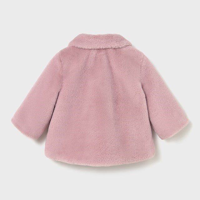Mayoral Kışlık Kız Bebek Kürk Mont Pembe
