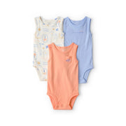Carter's Erkek Bebek 3'lü Body Set Mavi