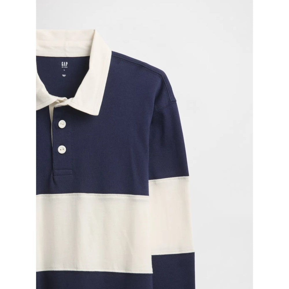 GAP Erkek Çocuk Polo Yaka T-shirt Lacivert