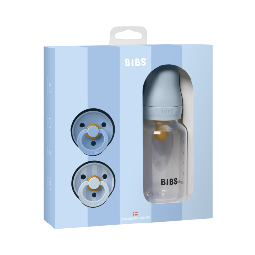 Bibs Baby Sprinkle Hediye Seti Baby Blue 0-6 Ay Mavi