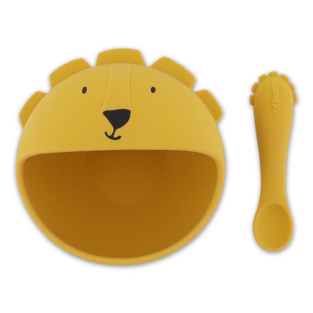 Trixie Mr. Lion - Silikon Bebek Yemek Seti