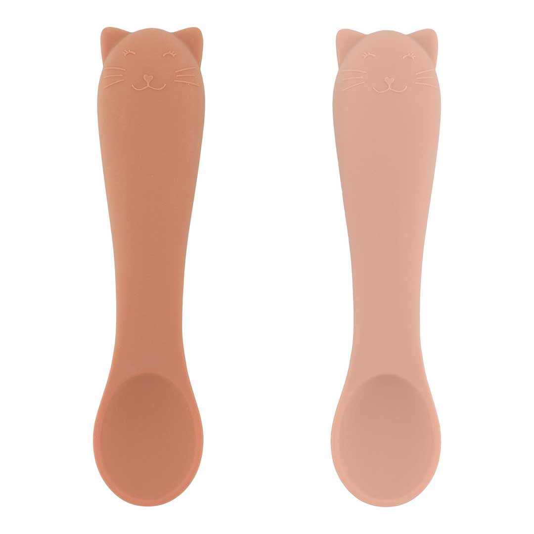 Trixie Mrs. Cat - 2li Silikon Yemek Kaşığı Seti