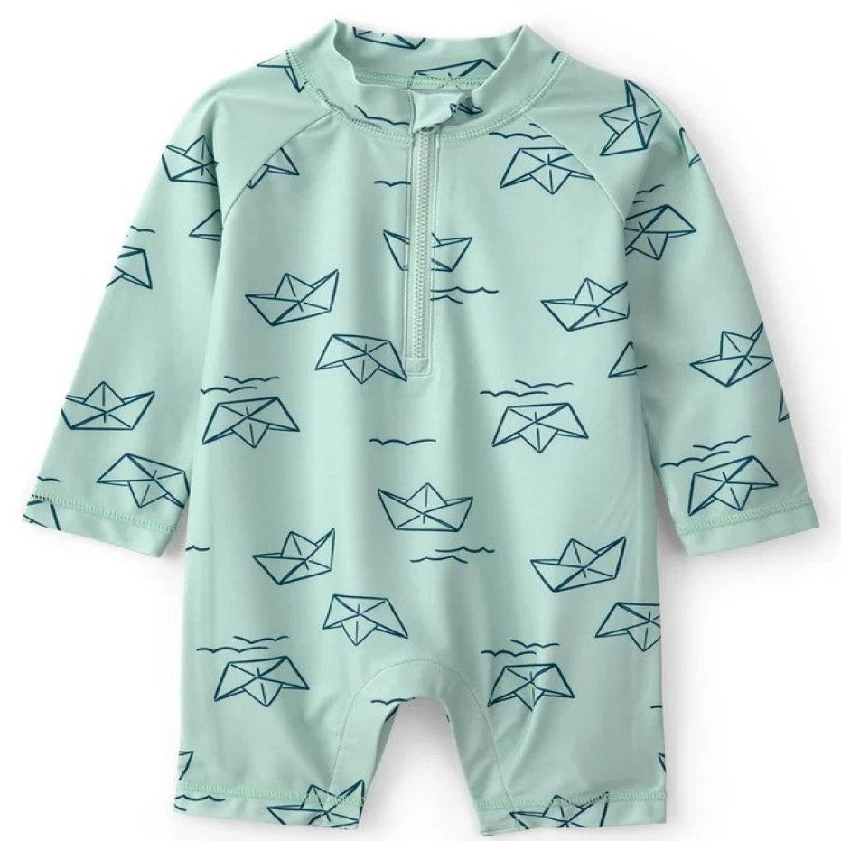 Carter's Erkek Bebek Güneş Koruyucu Mayo Tulum Turkuaz Turkuaz