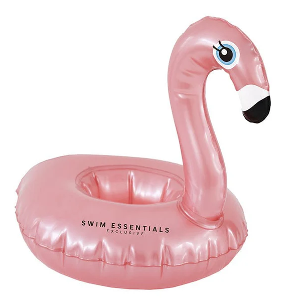 Swim Essentials Rose Gold Flamingo Bardak Tutucu - Şişme Havuz Aksesuarı