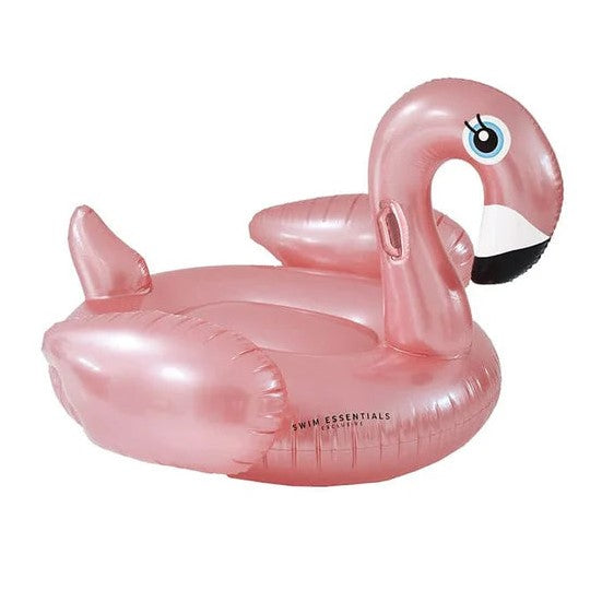 Swim Essentials Gold Flamingo Ride-on Şişme Su Oyuncağı
