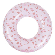 Swim Essentials Old Pink Leopard Yüzme Simidi 90 cm