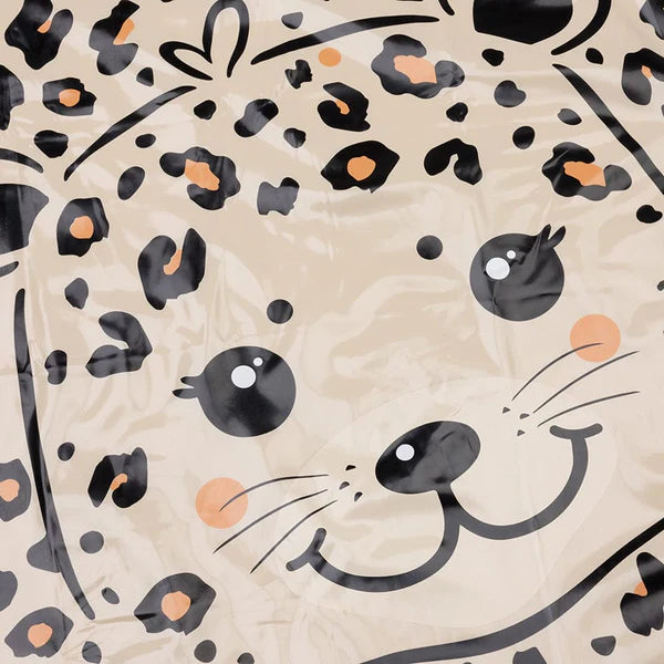 Swim Essentials Beige Leopard Fıskiyeli Mat 150 cm