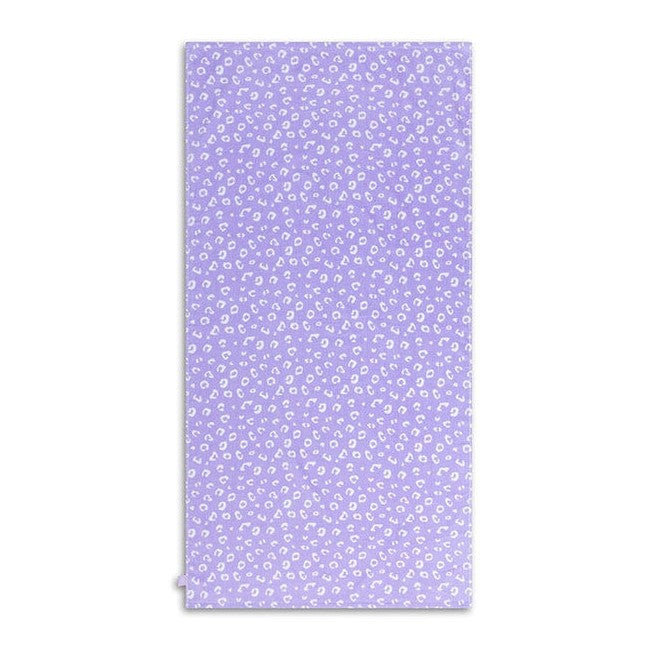 Swim Essentials Plaj Havlusu Leopar Desenli Lila