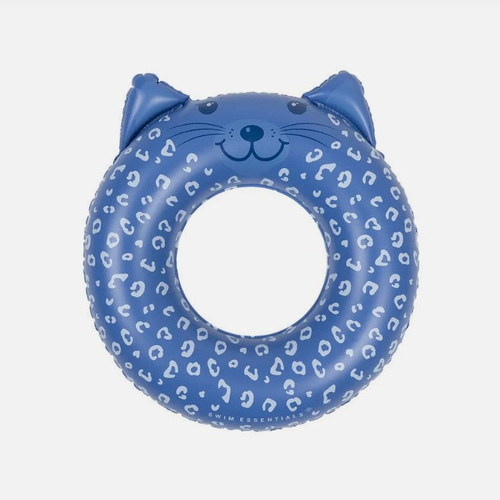 Swim Essentials Blue Leopard Animal Yüzme Simidi 55 cm