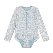Swim Essentials UV Korumalı Uzun Kollu Mayo Florish Yeşil