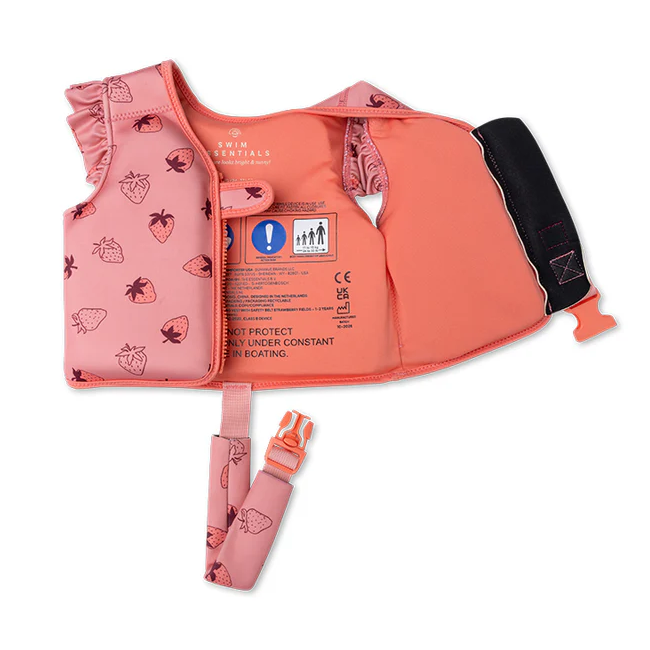 Swim Essentials Yüzme Yeleği Çilek Tarlası Pembe