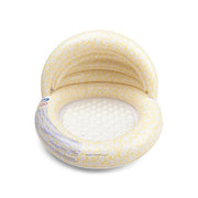Swim Essentials Yellow Flowers Çocuk Gölgelikli Şişme Oyun ve Yüzme Havuzu 100 cm