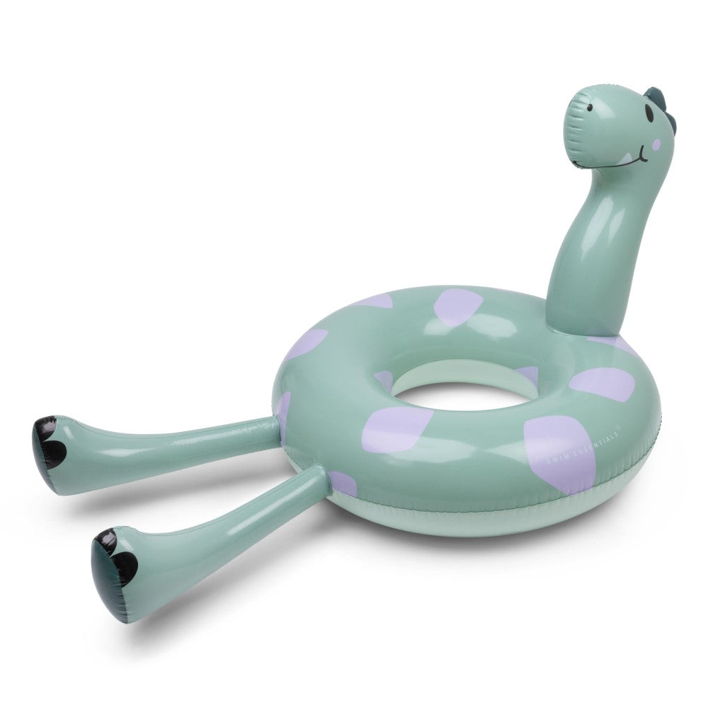 Swim Essentials Green Dino Yüzme Simidi 95 cm