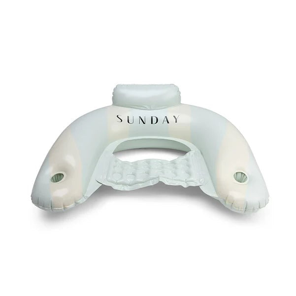 Swim Essentials Green White Şişme Hamak Yatak