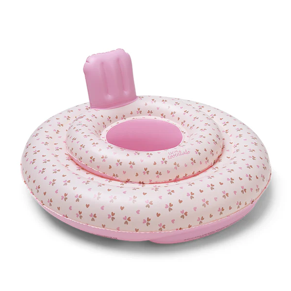 Swim Essentials Cozy Hearts Bebek Sırt Destekli Yüzme Simidi 0-1 Yaş