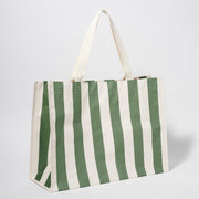 Sunnylife Plaj Çantası - Olive Stripe