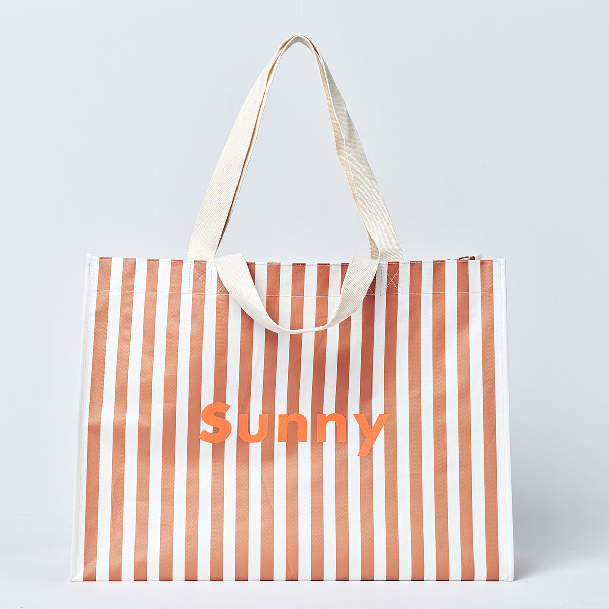 Sunnylife Plaj Çantası - Tierra Clay Stripe