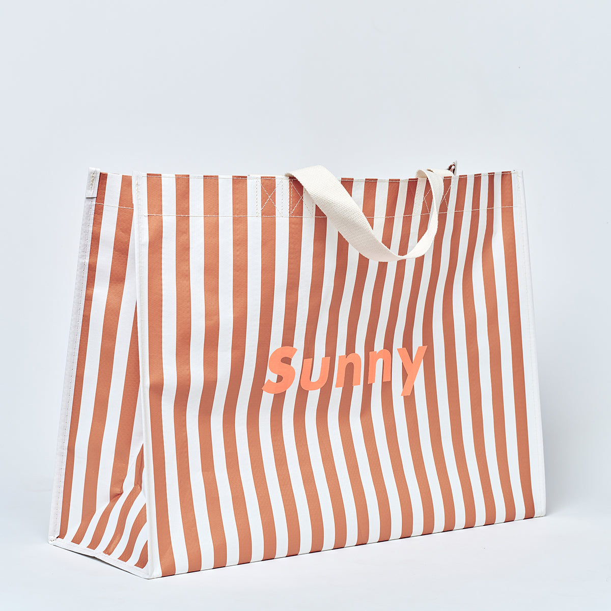 Sunnylife Plaj Çantası - Tierra Clay Stripe