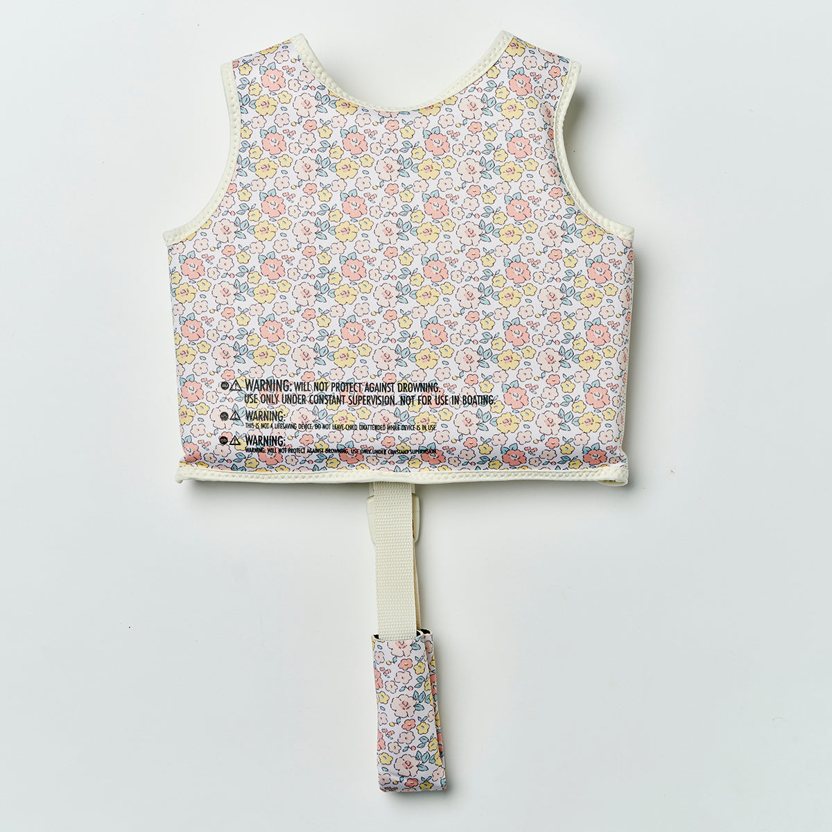 Sunnylife Kız Çocuk Yüzme Yeleği - Ditsy Floral Pembe