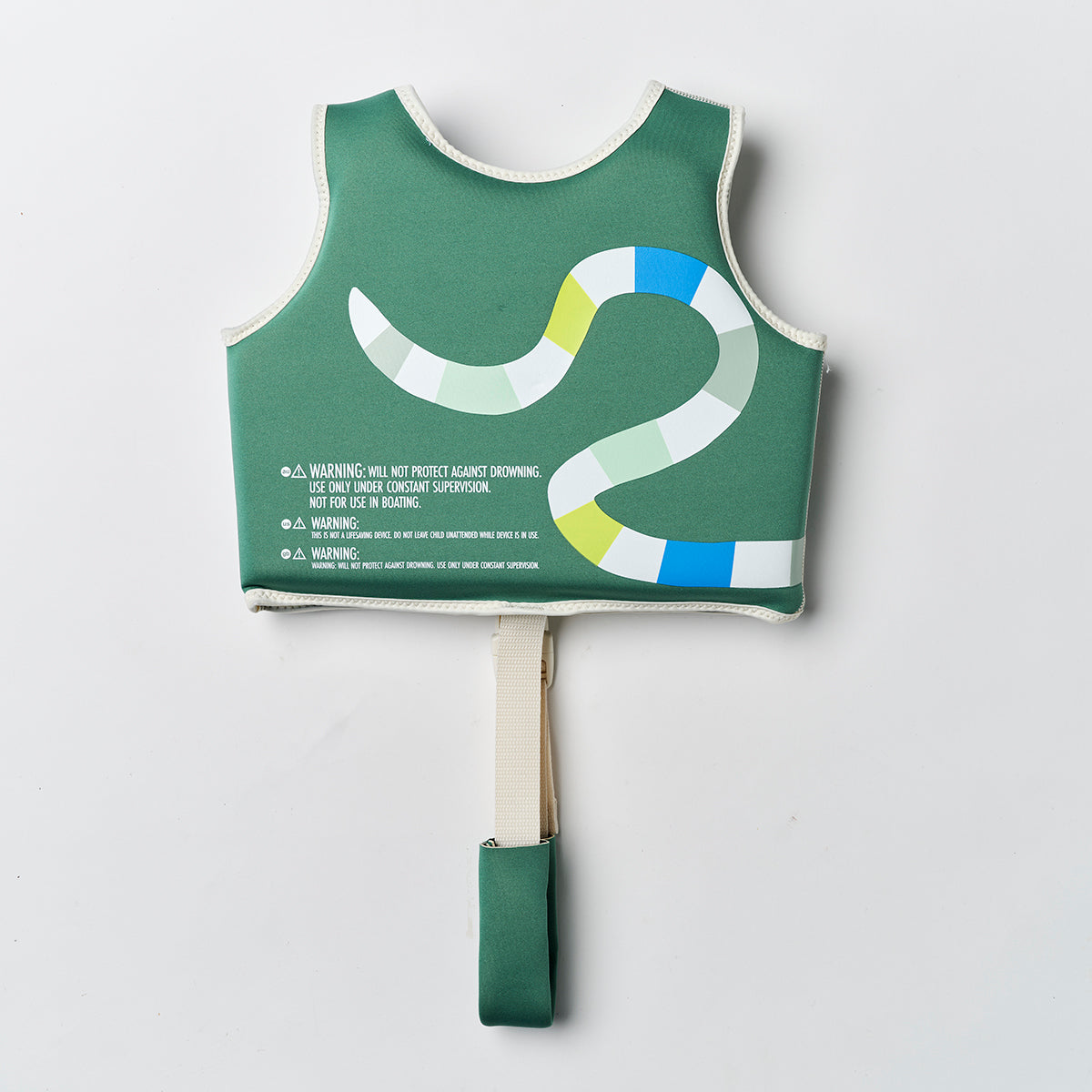 Sunnylife Erkek Çocuk Yüzme Yeleği - Jungle Green Yeşil