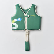 Sunnylife Erkek Çocuk Yüzme Yeleği - Jungle Green Yeşil