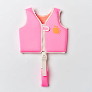 Sunnylife Kız Çocuk Yüzme Yeleği Poppy Şeftali - Neon Pink Pembe