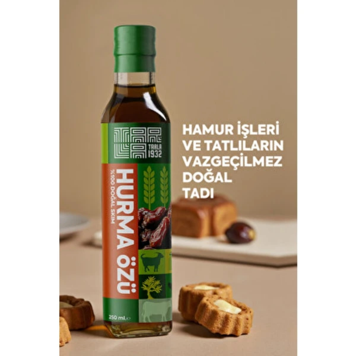Tarla 1932 Hurma Özü - Soğuk Sıkım, Doğal & Katkısız 250 ml