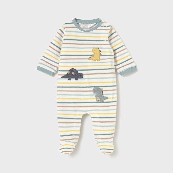 Mayoral Kışlık Erkek Bebek Kadife Tulum Mavi