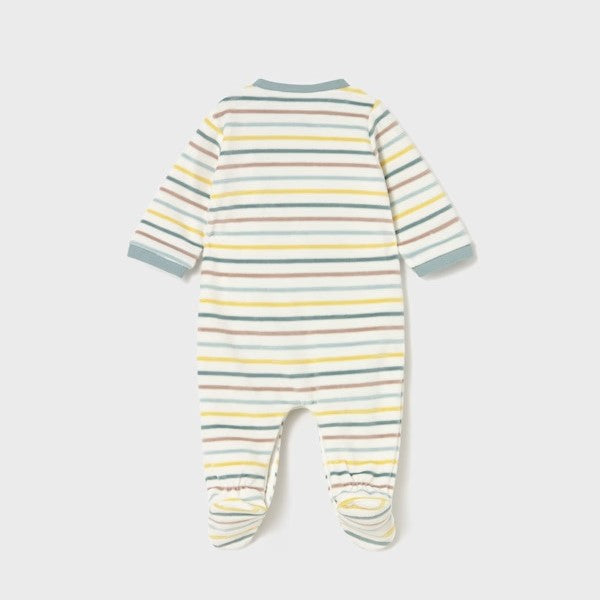 Mayoral Kışlık Erkek Bebek Kadife Tulum Mavi