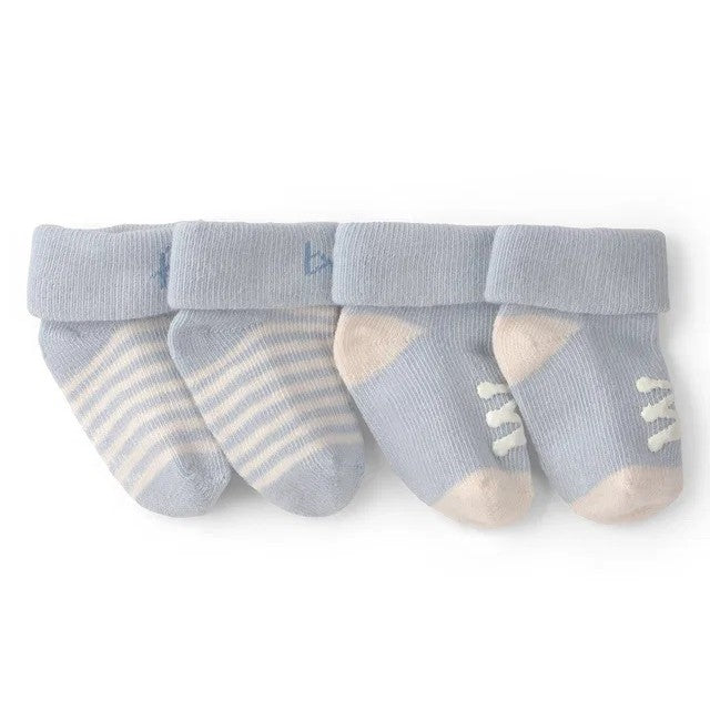 Carter's Erkek Bebek Çorap 2'li Set Gri