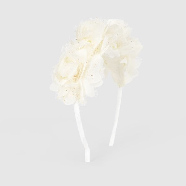 Mayoral Kız Bebek Saç Bandı Ekru