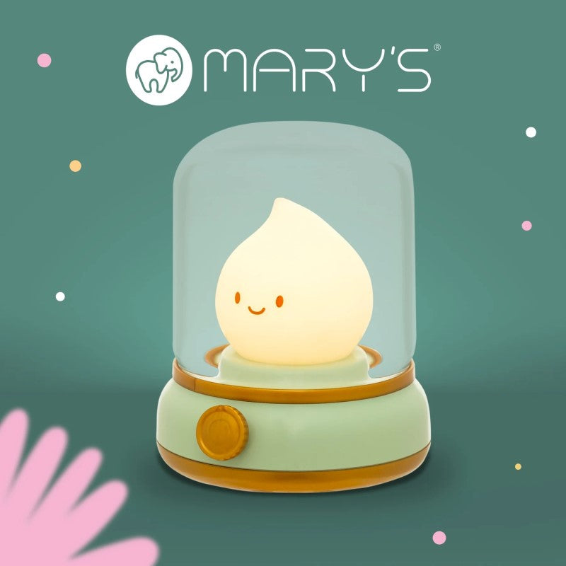Mary's Flame Sarı Led Gece Lambası