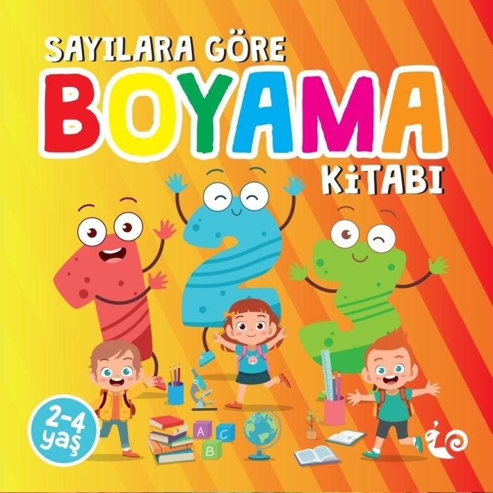 Çikolata Yayınevi Sayılara Göre Boyama Kitabı