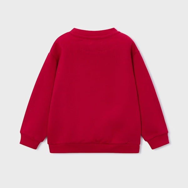 Mayoral Kışlık Erkek Uzun Kol Sweatshirt Kırmızı