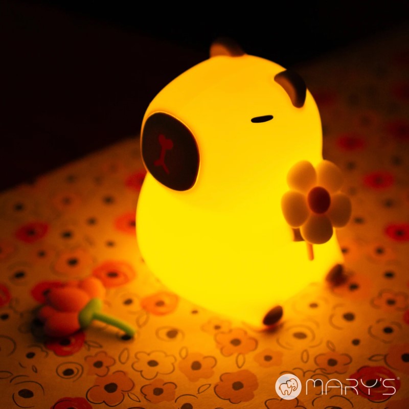 Mary's Capybara Florist Led Gece Lambası