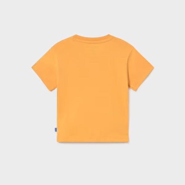 Mayoral Yazlık Erkek Bebek Kısa Kol T-shirt Turuncu
