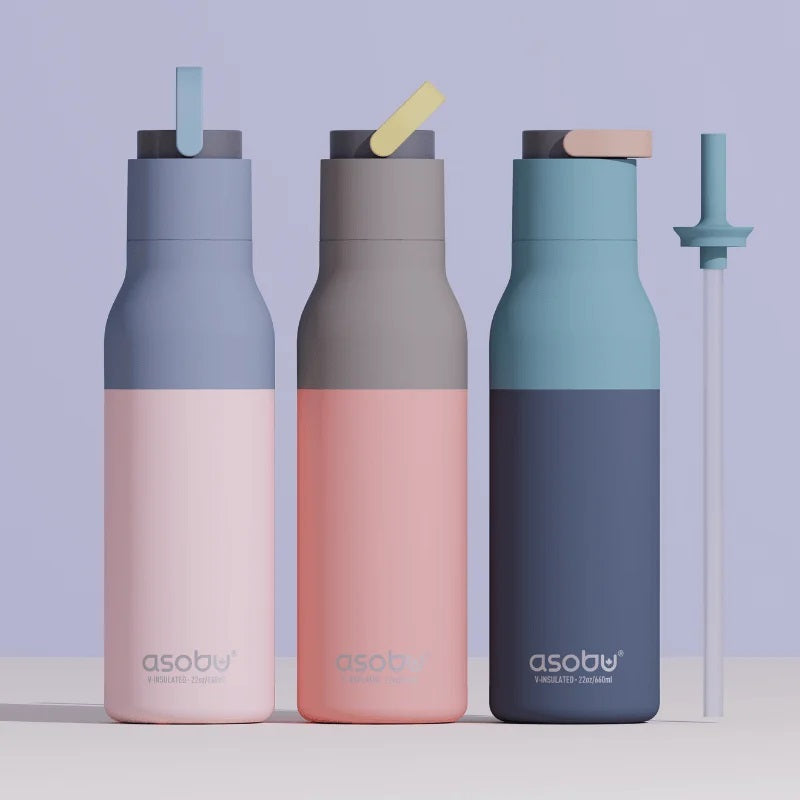 Asobu Metro Bottle Pastel Peach
