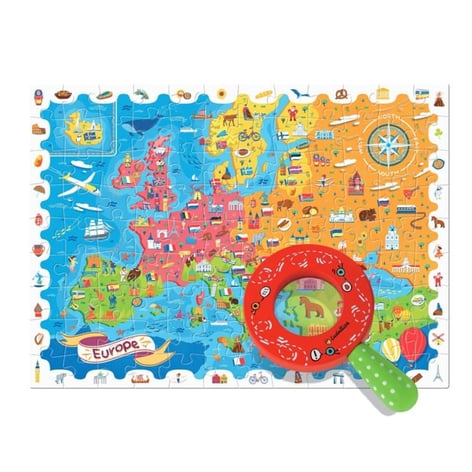 Dedektif Puzzle - Avrupa Haritası