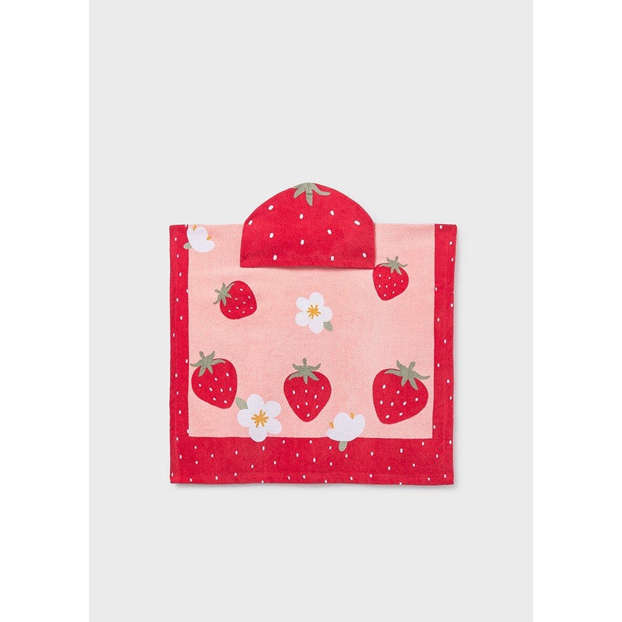 Mayoral Yazlık Bebek Plaj Panço Havlu Kırmızı