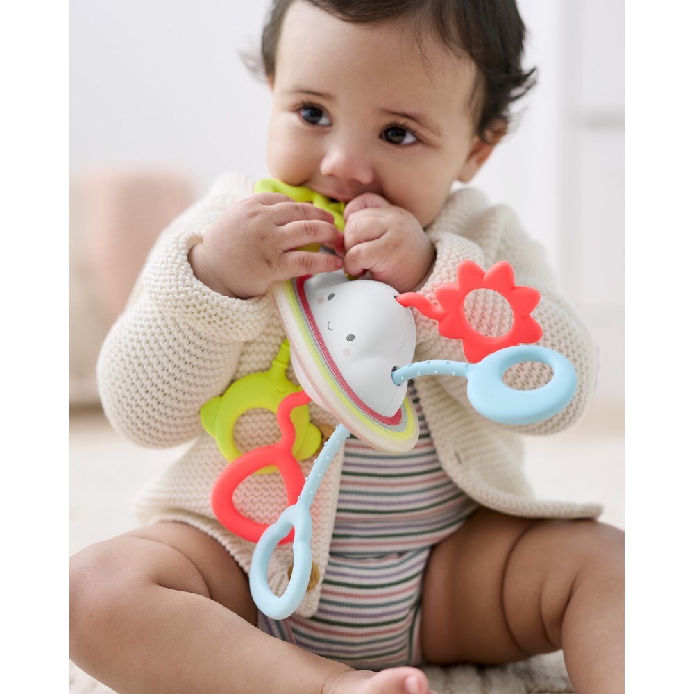 Skip Hop Zoo Silver Lining Bulut Çek ve Oyna Duyusal Oyuncak 6 Ay+