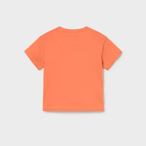 Mayoral Yazlık Erkek Bebek Kısa Kol T-shirt Turuncu