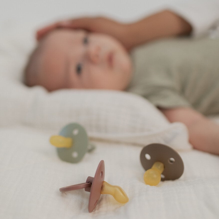 Bibs Colour Anatomik Damaklı Emzik Vanilla 0-6 Ay Bej