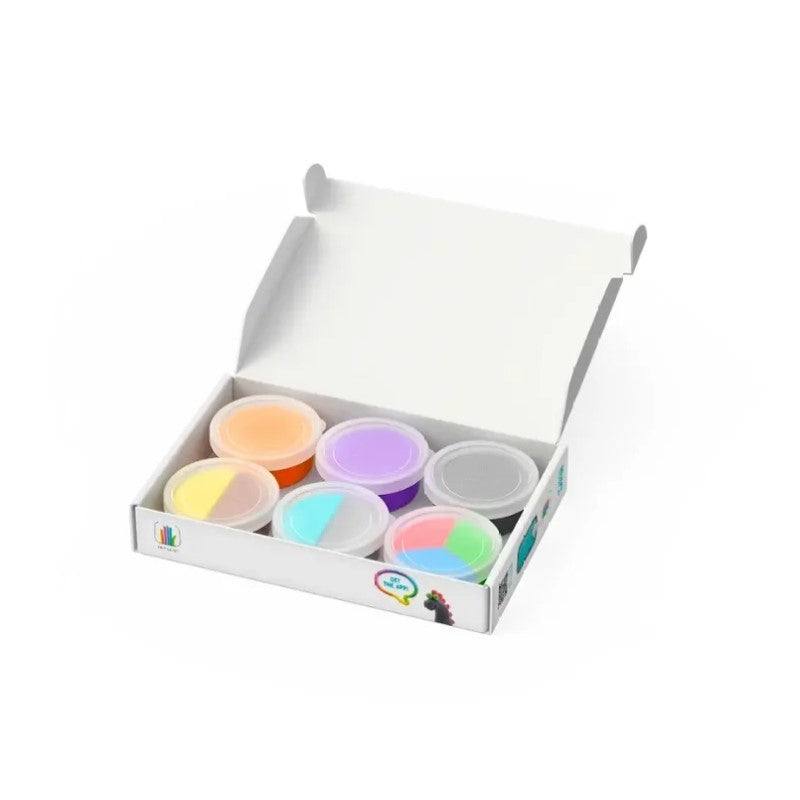 Hey Clay Yaratıcı Kil Seti - Ankylosaurus, Parasaurolophus, Therizinosaurus