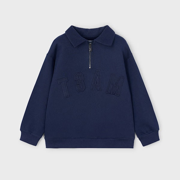 Mayoral Kışlık Erkek Uzun Kol Sweatshirt Lacivert
