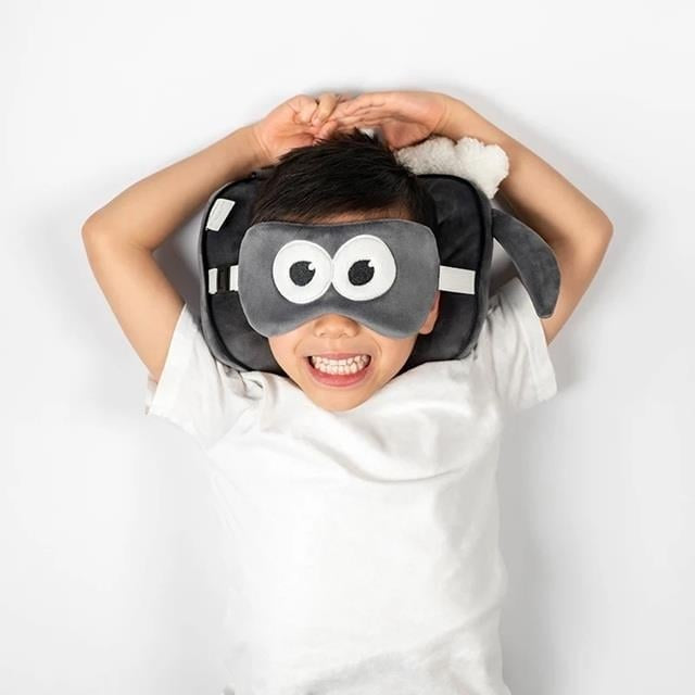 Relaxeazzz Seyahat Yastığı Ve Göz Maskesi Shaun The Sheep Plush